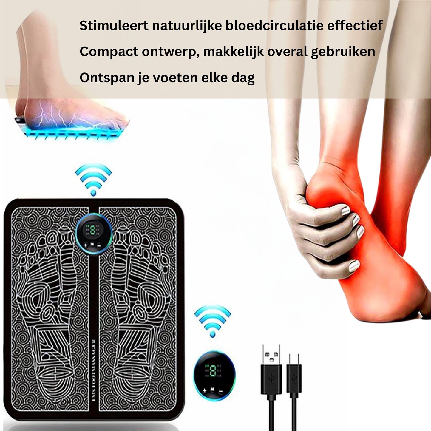SootheStep™ EMS Voetmassager