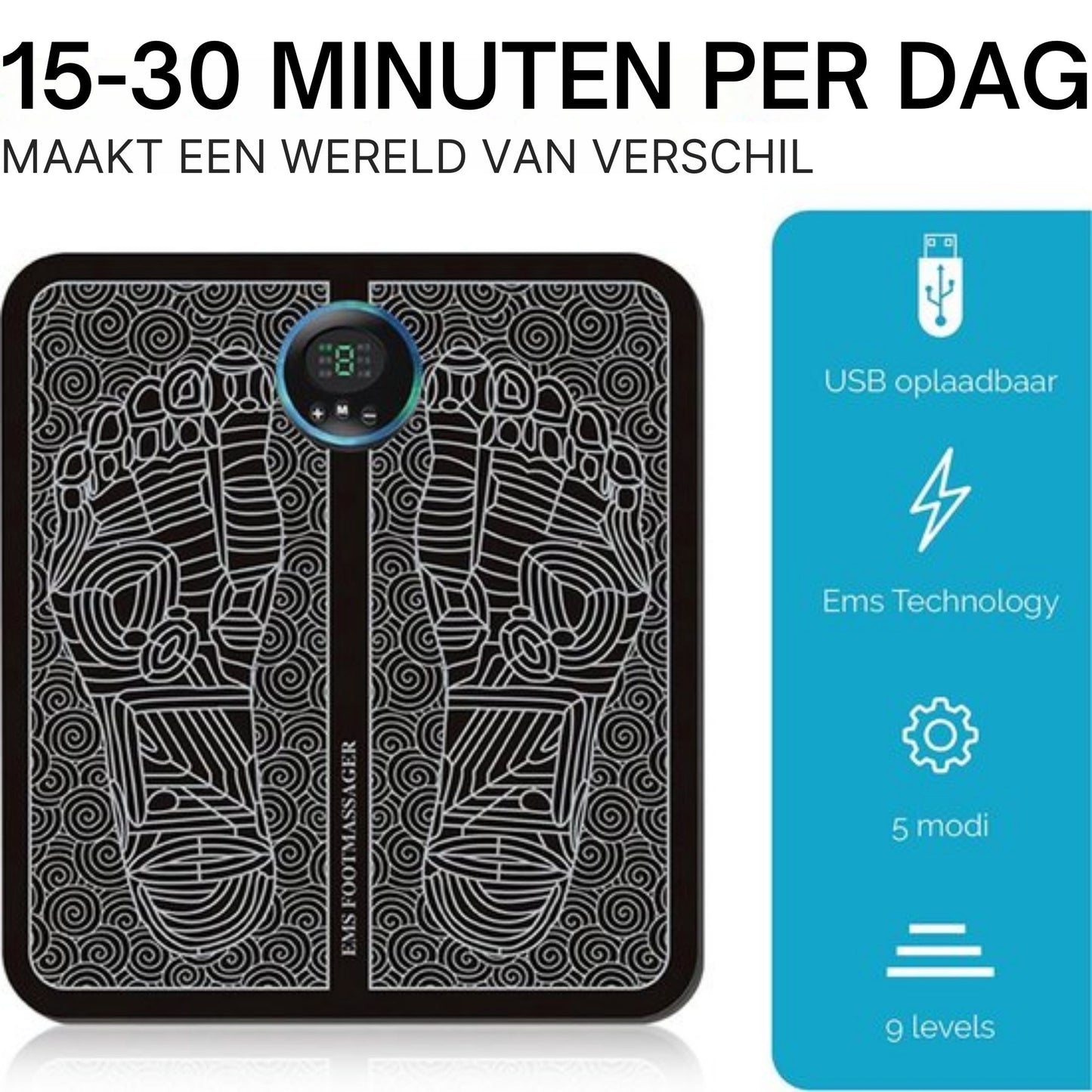 SootheStep™ EMS Voetmassager