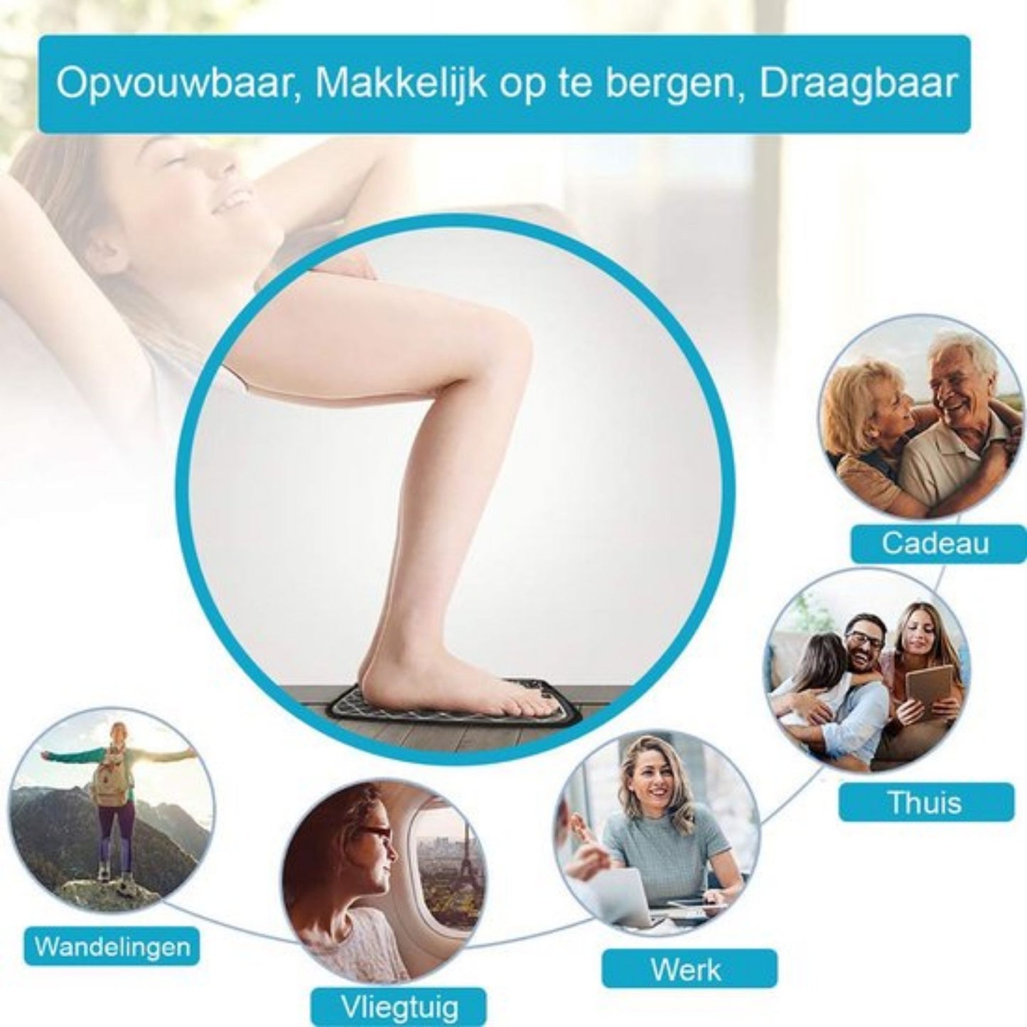 SootheStep™ EMS Voetmassager